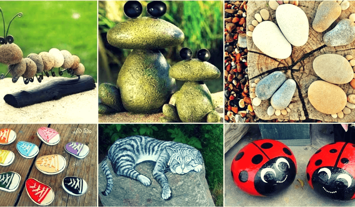 Coge piedras de la calle y copia estas 10 espectaculares ideas para decorar tu hogar…
